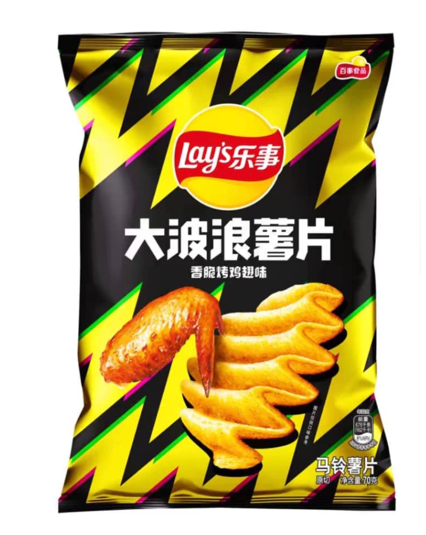 Lays大波浪40g•鸡翅